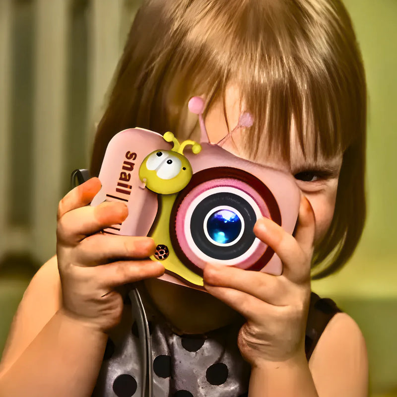 Câmera Digital Infantil Com Capa Anti-Queda